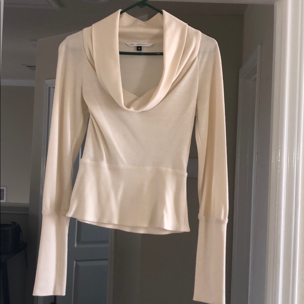 DVF wool top